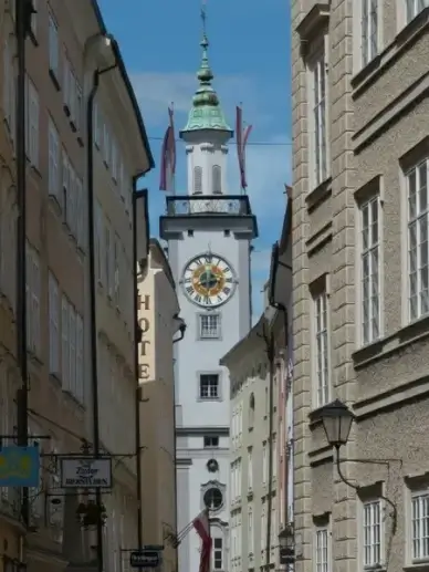 town hall town hall tower salzburg