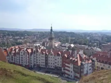 town top view city