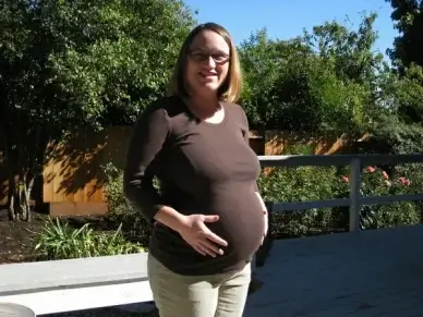 tracy at 40 weeks