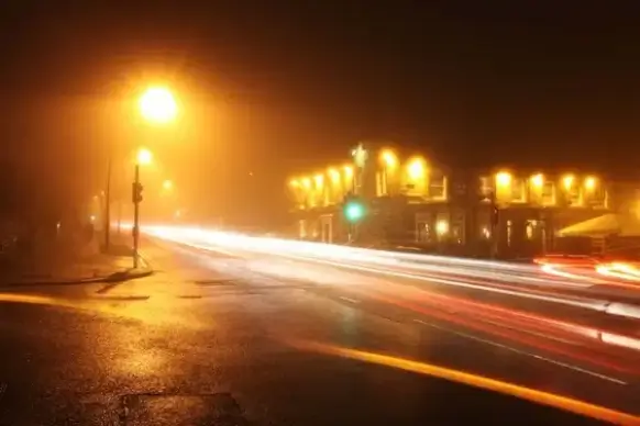 traffic at night