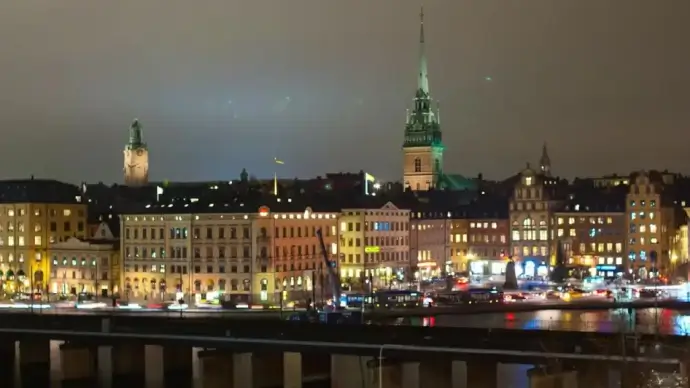 traffic movement in european city