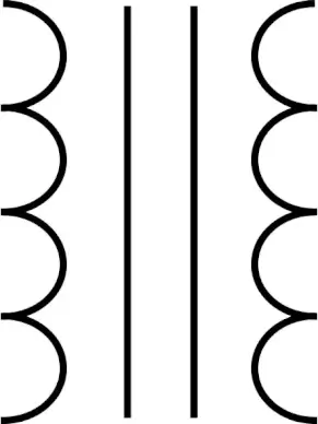 Transformer Symbol clip art
