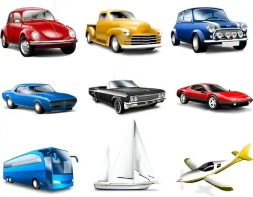 Transportation Collections icons pack
