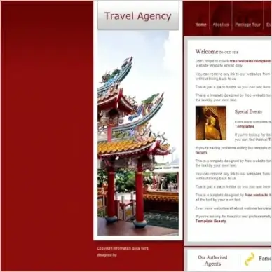 Travel Agency Template