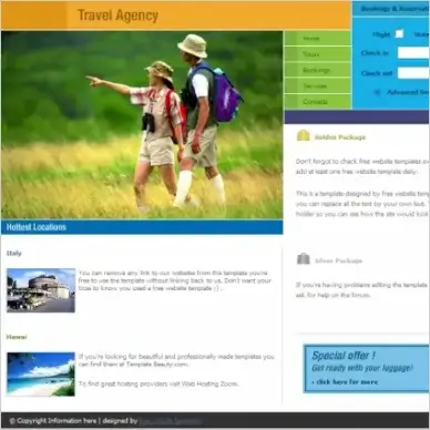 Travel Agency Template