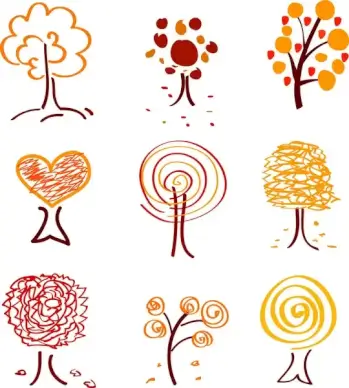 tree icon drawing