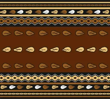 tribal classical pattern design repeating decoration style