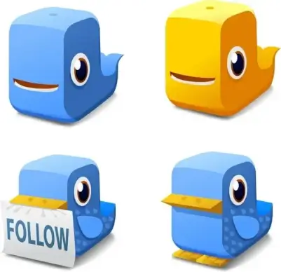 Twitter Block Icons icons pack