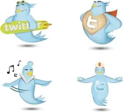 Twitter icon set icons pack