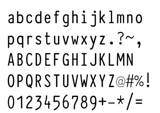 Typewriter Condensed