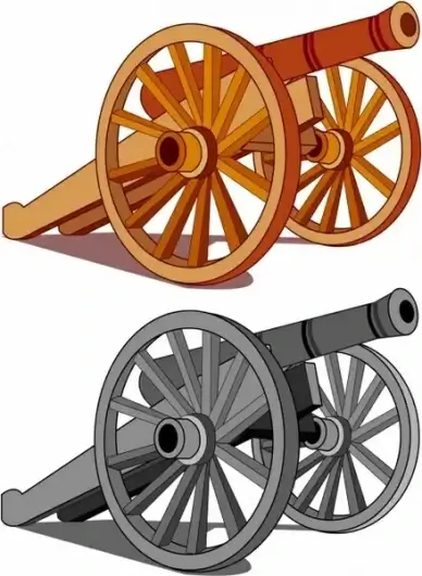 Typical field gun