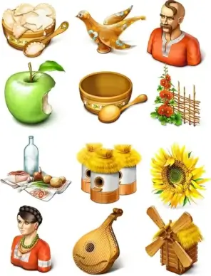 Ukrainian Motifs Icons icons pack