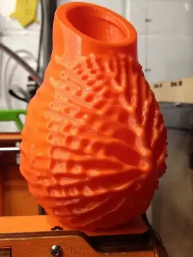 ultimaker print dizingof water lily vase