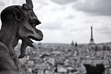 une gargouille
