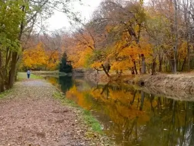 union canal pennsylvania sky
