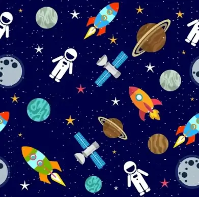 universe background repeating design elements multicolored design