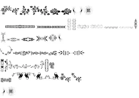 Unpublished Ornaments Two
