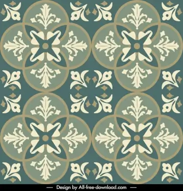 urban decore matt ceramic pattern template repeating symmetric geometrical floral design