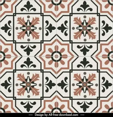 urban decore matt ceramic template elegant repeating geometric botanical decor