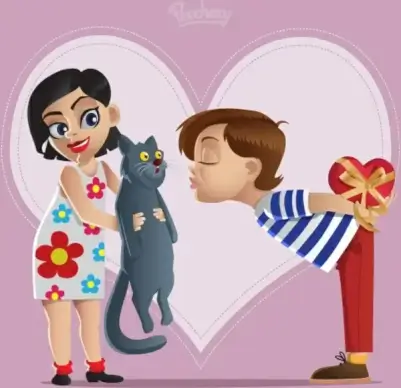 valentine kiss