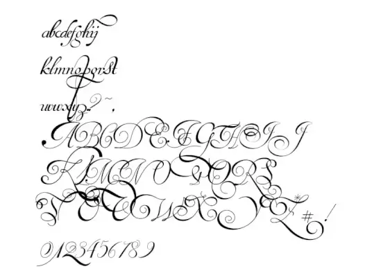 Van den Velde Script