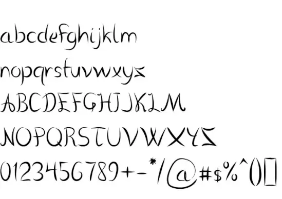 Vanlose Handwritten