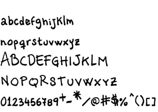 Vastorga Bold Letter