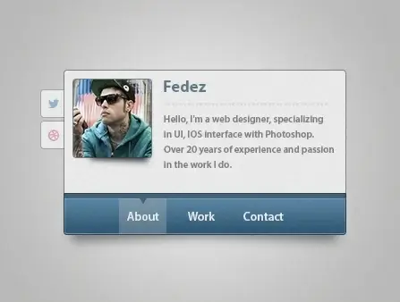 vCard PSD Interface