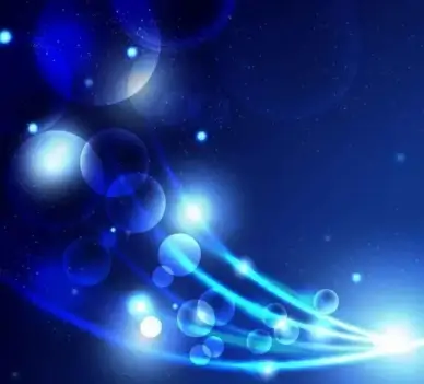 Vector Abstract Blue Light background