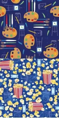 vector clip art and film background