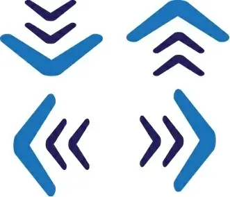 Vector Expand and Contract Icons