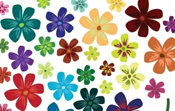Vector Flowers 