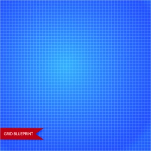 vector grid blueprint pattern design