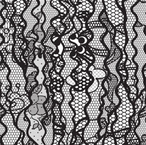 vector old lace background art