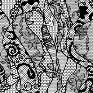 vector old lace background art
