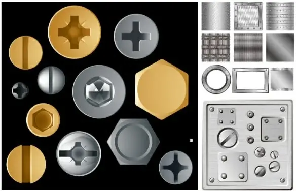 vector steel screw cap