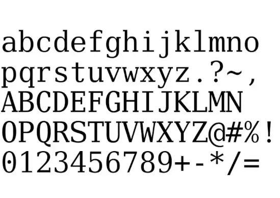 Verily Serif Mono