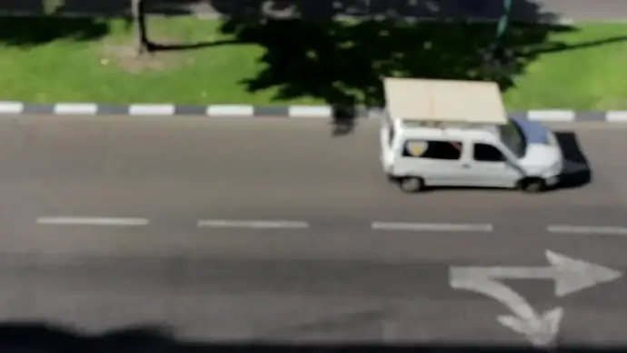 video clip of cars on road traffic