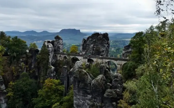 view of the basteibr