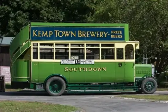 vintage bus bus old