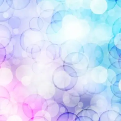 violet and blue circle abstract background