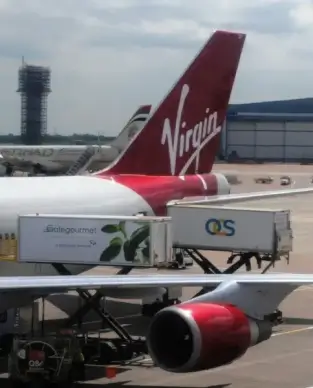 virgin atlantic boeing 747