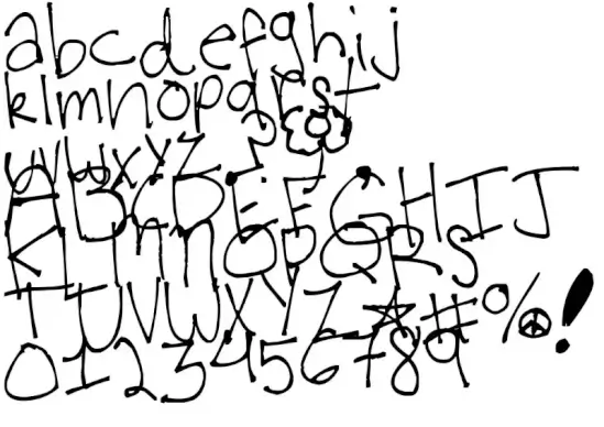 Virginia's Kool Font