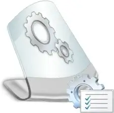 Vista Glass Folders setting