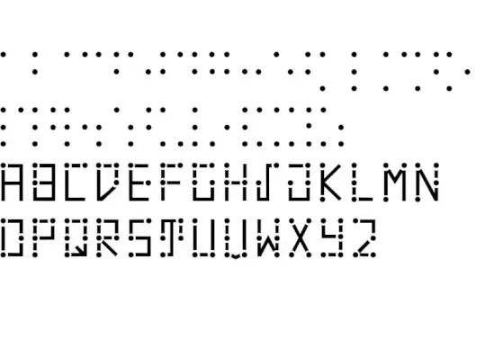 Visual Braille