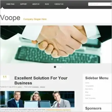 Voope Template