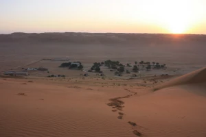 wahiba sands sunrise
