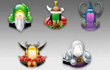 Warcraft Sigma Style Icons icons pack