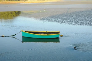 water sunset reflex