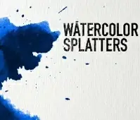 Watercolor Splatters
